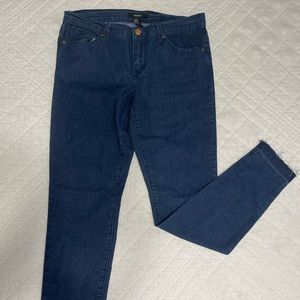 frayed hem skinny Jeans